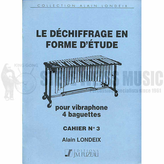 Londeix-Dechiffrage en forme d'Etude book 3: Vibraphone