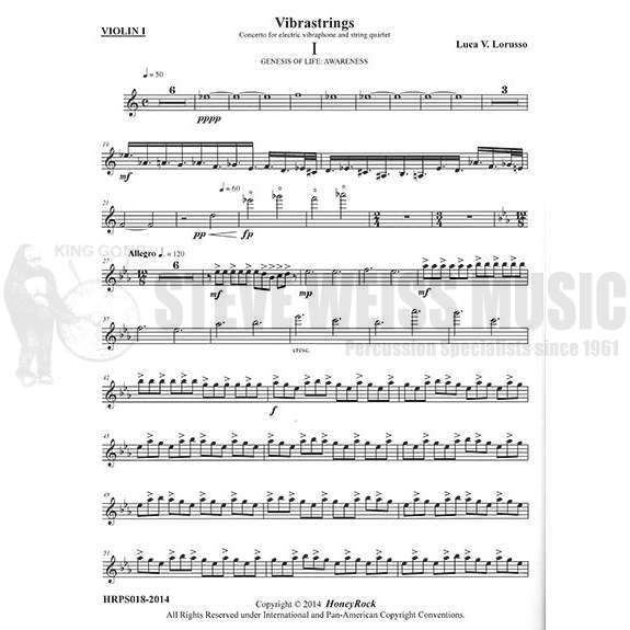 Lorusso-Vibrastrings (String parts ONLY)-V/2VN/VA/VC