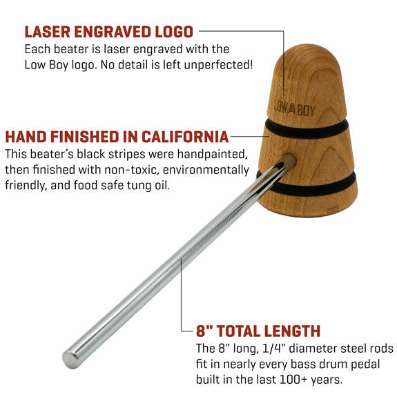 Low Boy Beaters - Standard Wood Beater