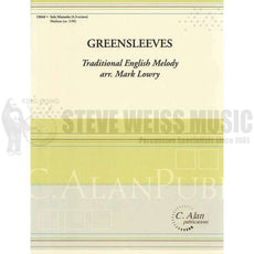 Lowry (arr.)-Greensleeves-M (C Alan Edition)