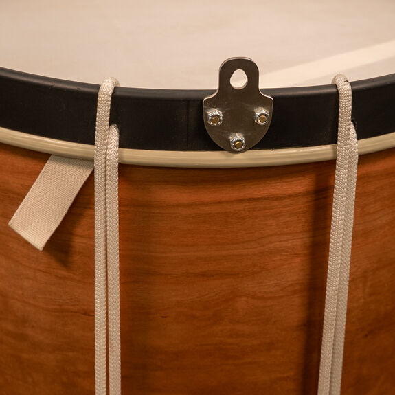 Loyal Drums Independence Model Rope Tension Snare Drum - Natural Clear Coat