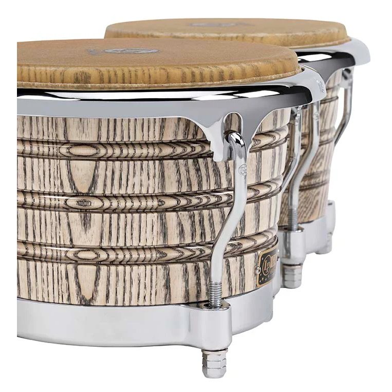 LP Galaxy Giovanni Bongos Chrome Side Angle