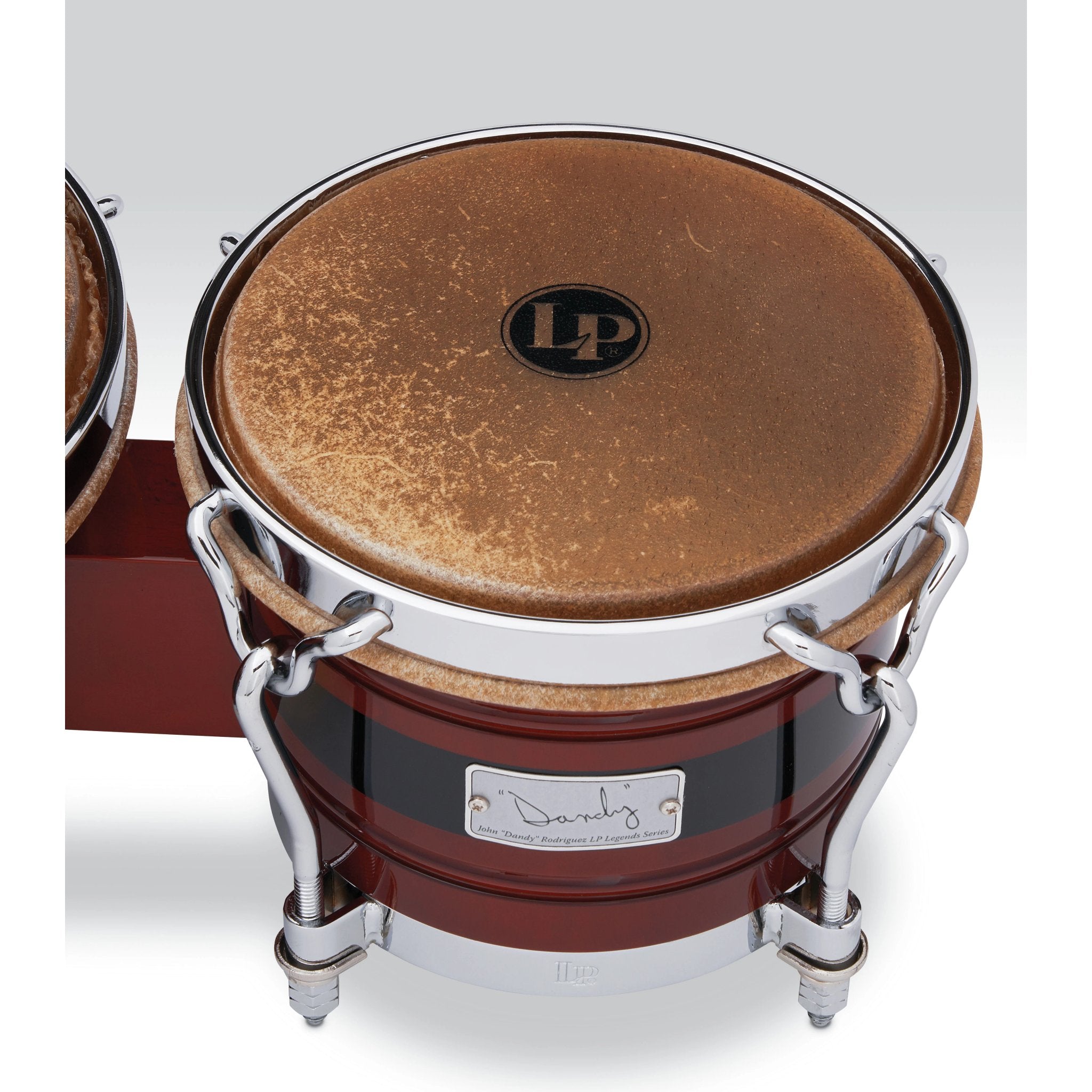 LP John Dandy Rodriguez Bongos Head Close-Up
