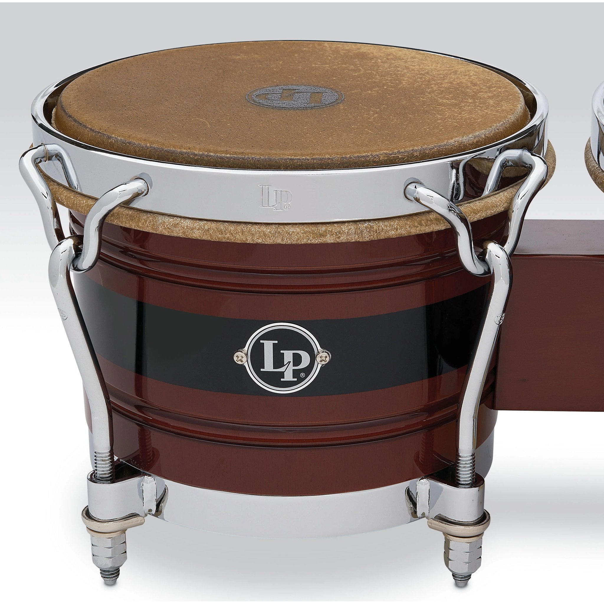 LP John Dandy Rodriguez Bongos Logo Close-Up