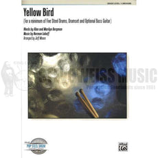Luboff/Bergman-Yellow Bird arr. Moore (SP)-Steel drs./DS/ BG