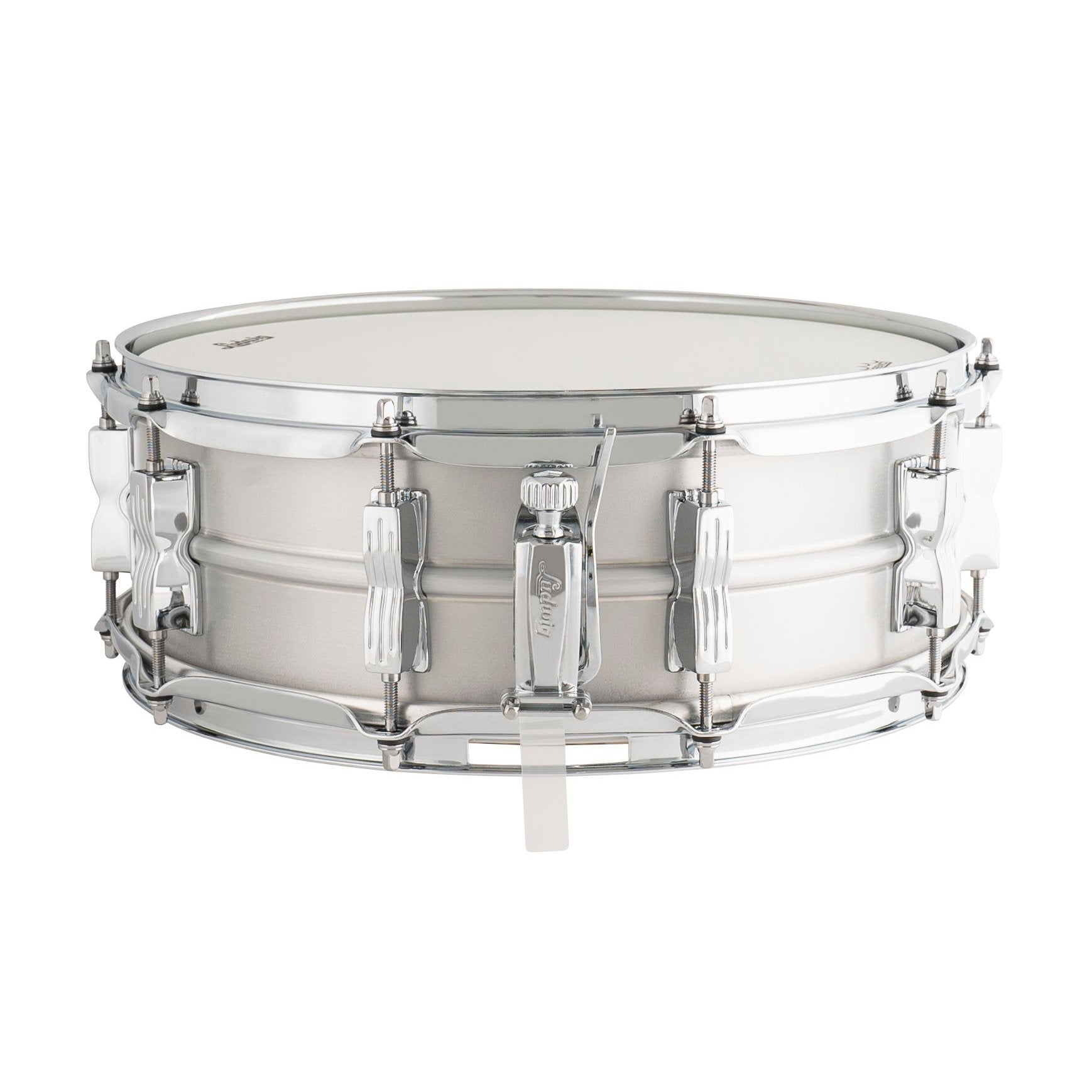 Ludwig Aluminum Acrolite Snare Drum - 14x5 LM404C10 Throw Off