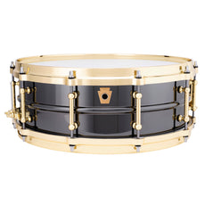 Ludwig Black Beauty Brass Snare Drum with Tube Lugs - 14x5 LB416BT