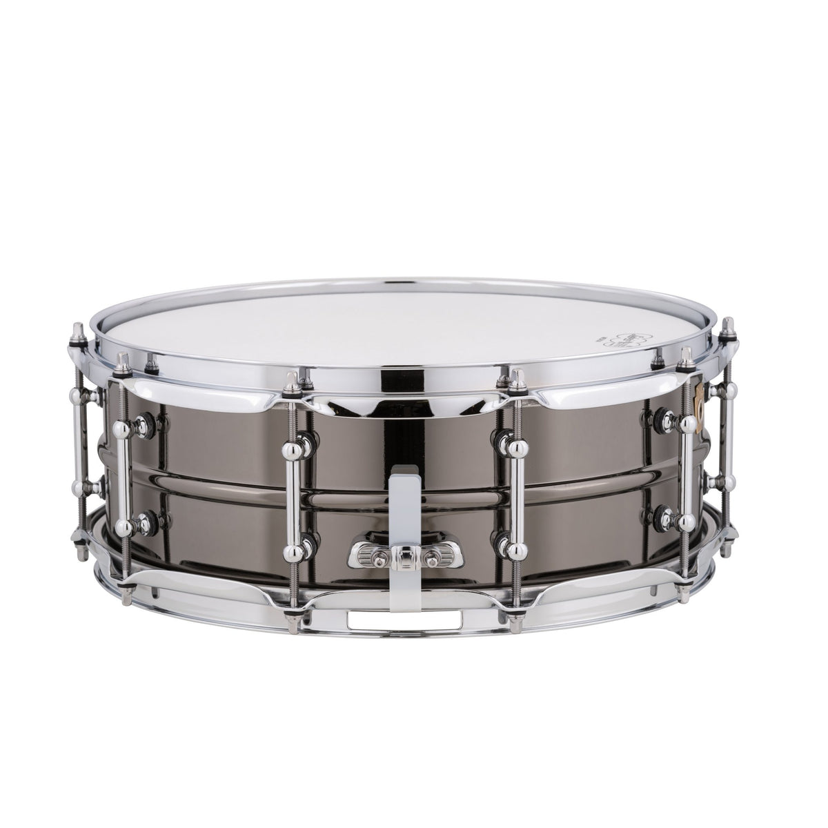Ludwig Black Beauty Supraphonic Snare Drum with Tube Lugs - 14x5 lb416t Butt Plate