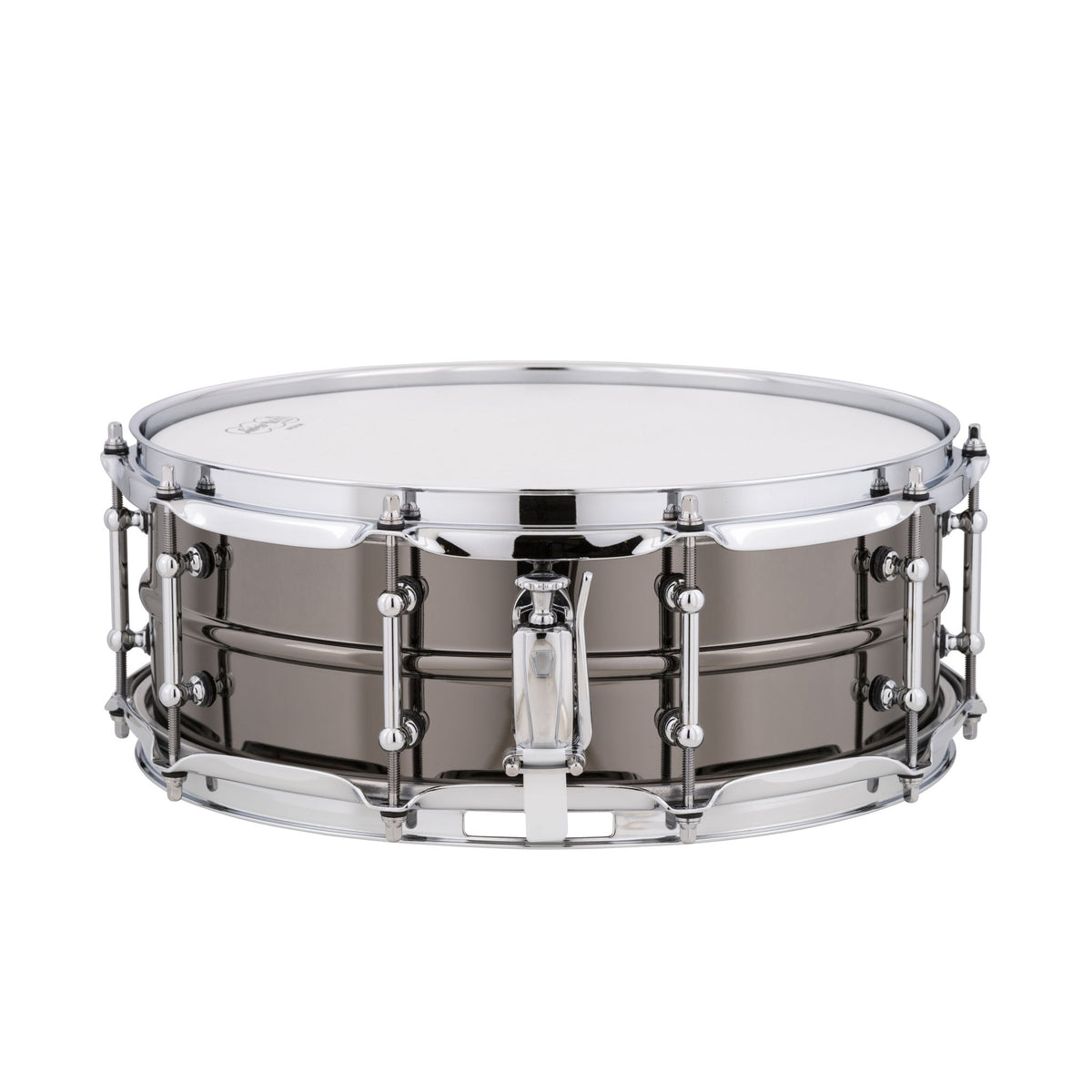 Ludwig Black Beauty Supraphonic Snare Drum with Tube Lugs - 14x5 lb416t Throw Off