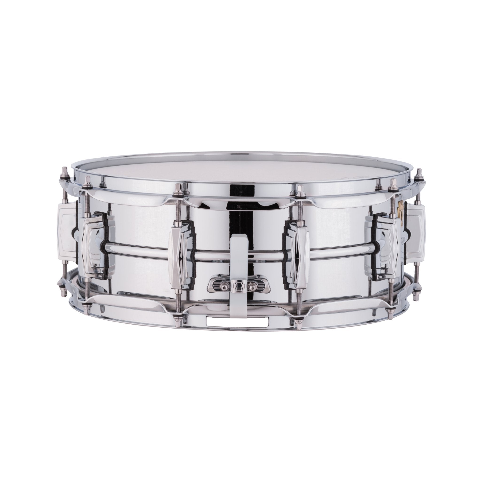 Ludwig Chrome Plated Aluminum Supraphonic Snare Drum - 14x5 LM400 Butt Plate