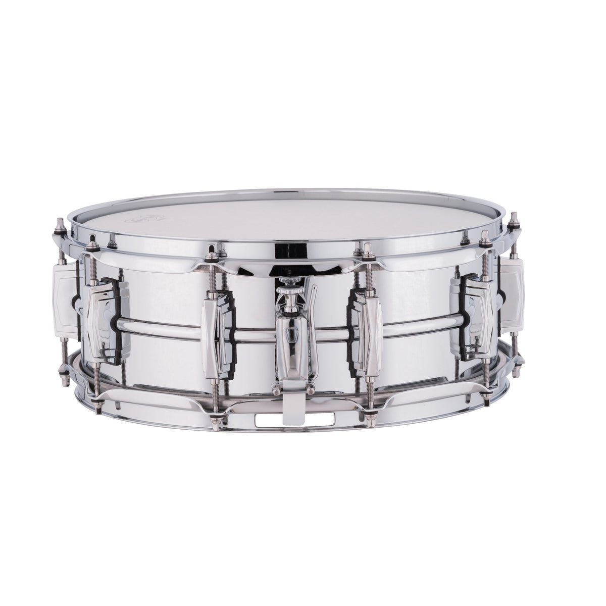 Ludwig Chrome Plated Aluminum Supraphonic Snare Drum - 14x5 LM400 Throw Off