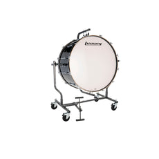 Ludwig Concert Bass Drum with LE788 Suspension Bass Drum Stand - 36" x 18" - Black Cortex