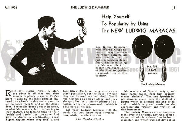 Ludwig-Ludwig Drummer vol. 1 April 1926 to Spring 1948