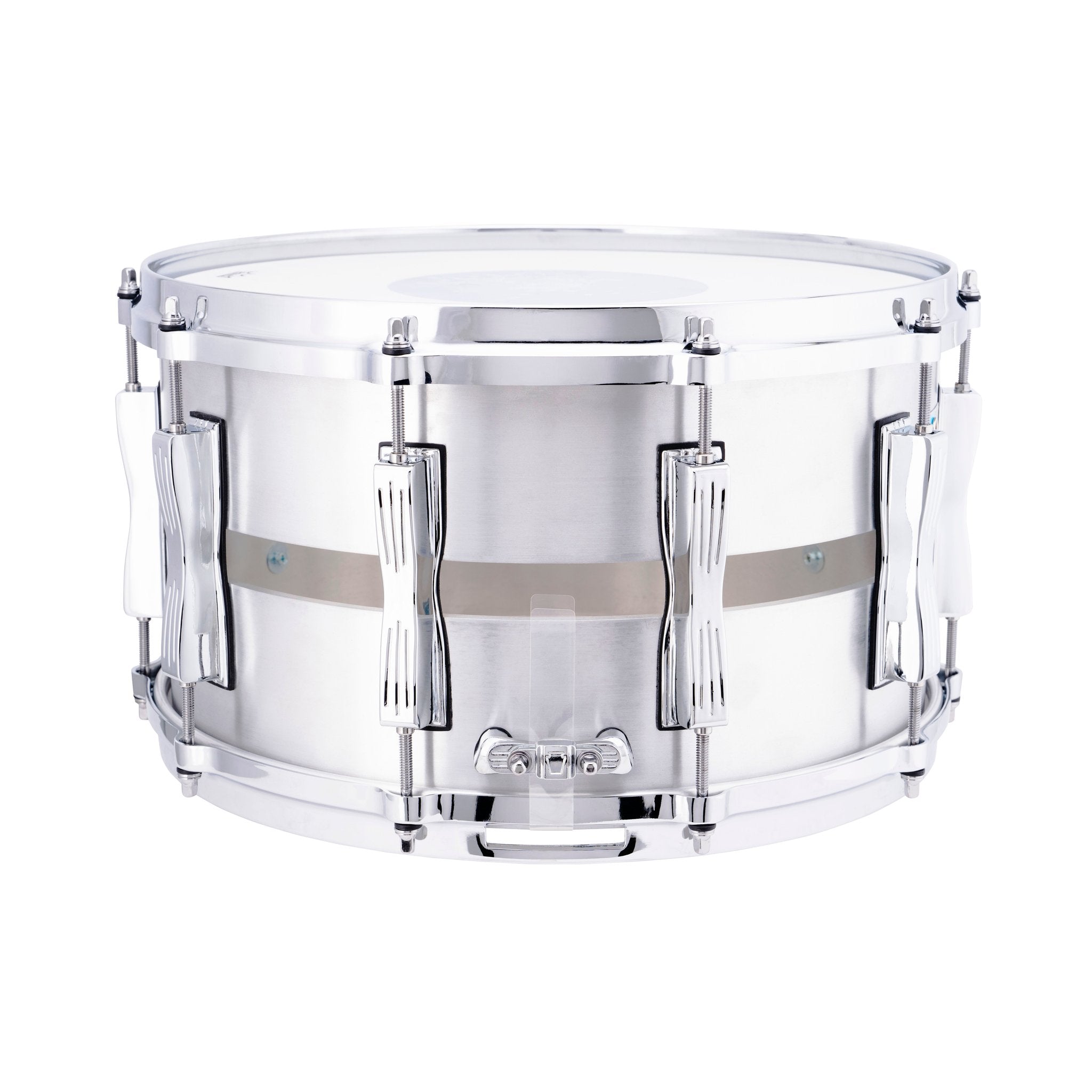 Ludwig Slotted Coliseum Aluminum Snare Drum - 14x8 L903XXCA Butt Plate