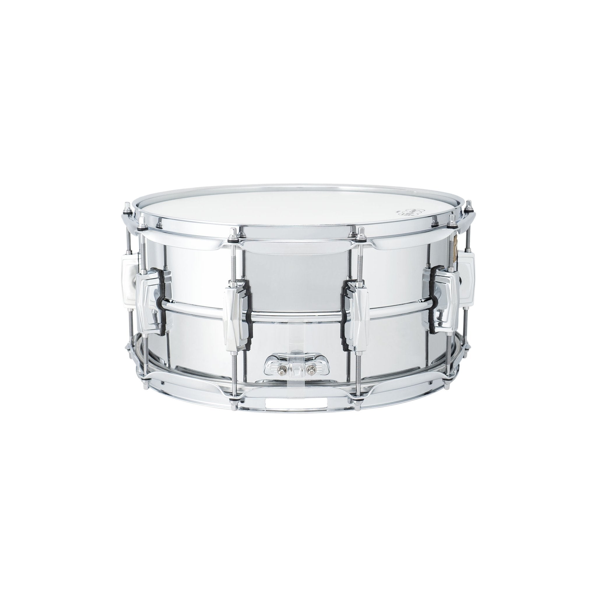 Ludwig Supraphonic Brass Chrome Plated Snare Drum - 14x6.5 LB402B Butt Plate