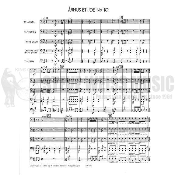 Lylloff-Arhus Etude No. 10-P/2T