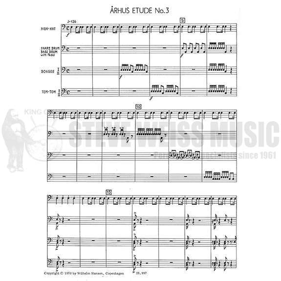 Lylloff-Arhus Etude No. 3-P