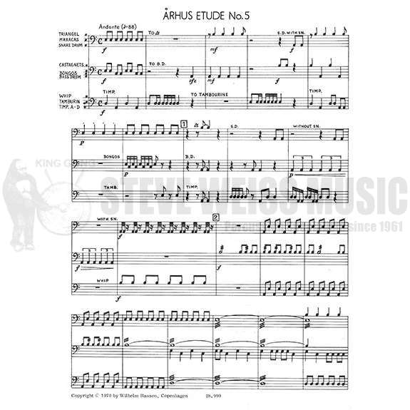Lylloff-Arhus Etude No. 5-P/2T