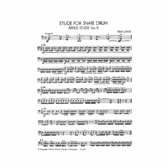 Lylloff-Arhus Etude No. 9-SD