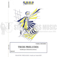 Macarez-Trois Preludes (SP)-V/X/1T/P