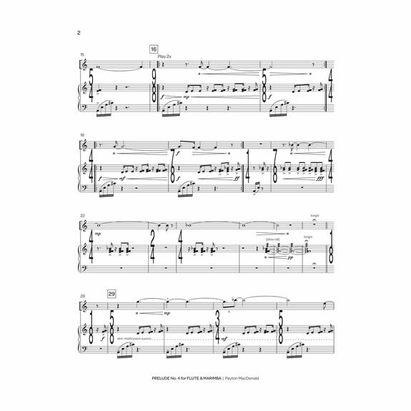 MacDonald-Prelude No. 4 (SP)-M/FL (2024 Edition)