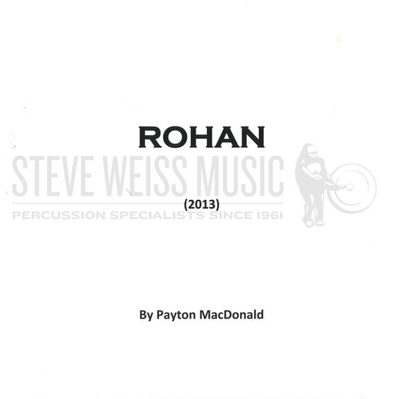 MacDonald-Rohan (SP)-Solo mrdangam or other hand drum/B/V /Cro./M/P
