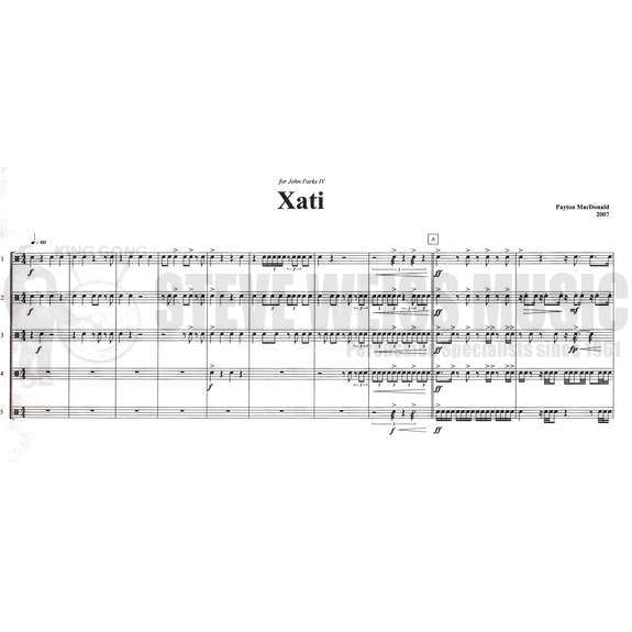 MacDonald-Xati (Original edition) (SP)-5 tambourines