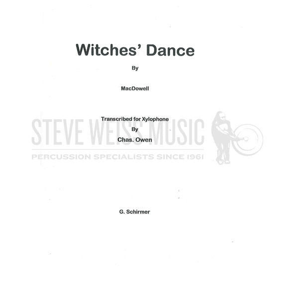 MacDowell-Witches' Dance arr. Owen (SP)-X/Band