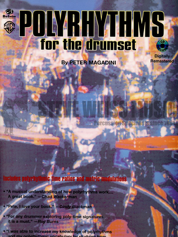 Magadini-Polyrhythms for the Drumset (Online Audio Access)