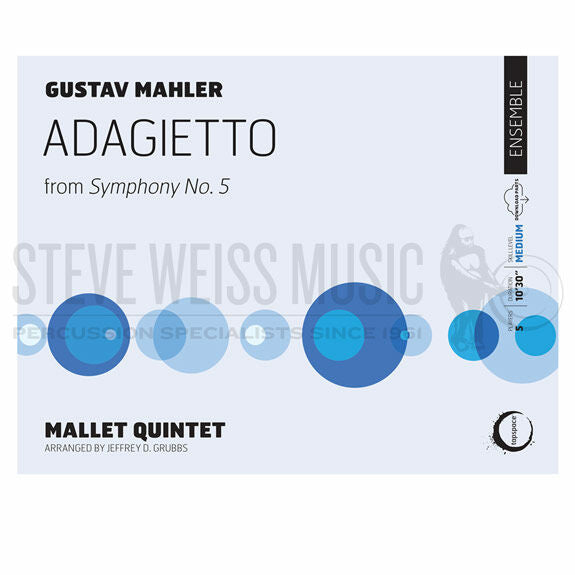 Mahler-Adagietto from Symphony No. 5 arr. Grubbs (SP)-V/4M