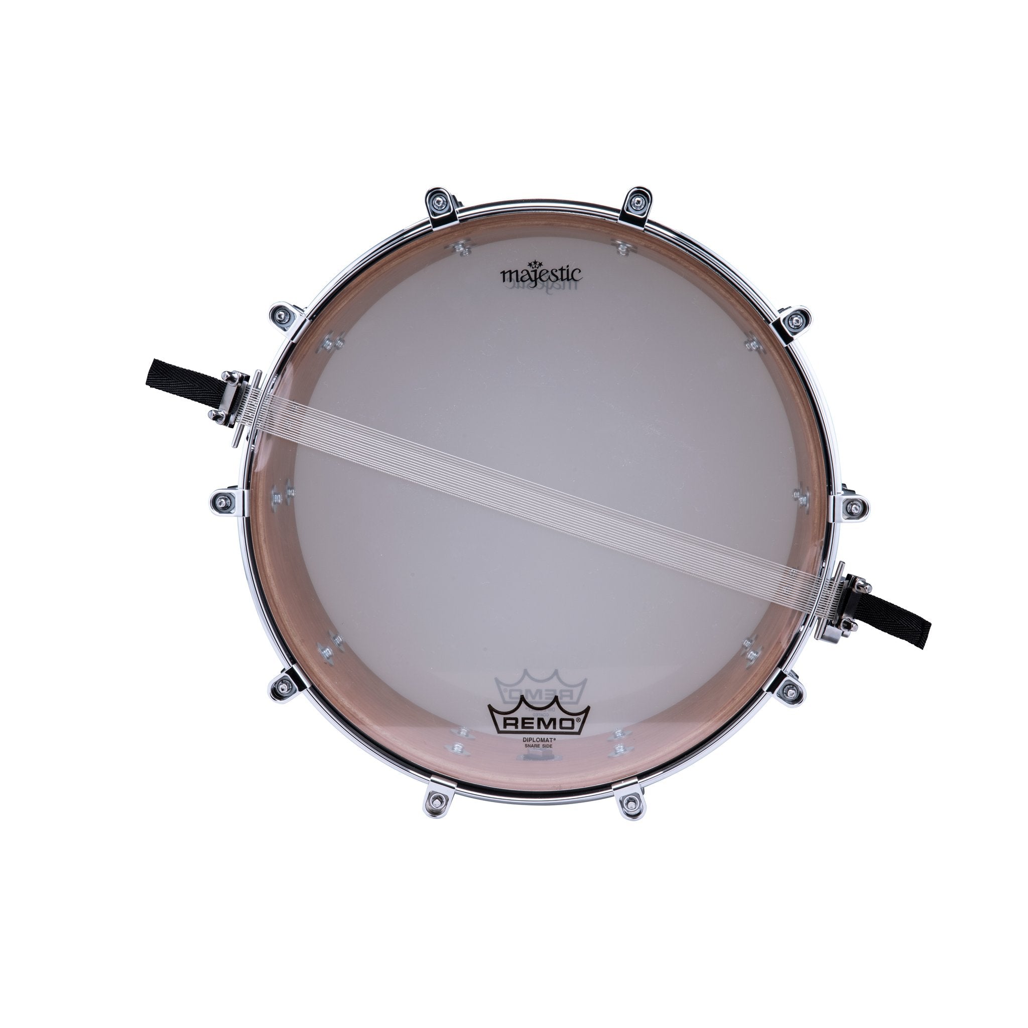 Majestic 14"x6.5" Cherry Opus One Snare Drum Bottom Head with Snare Wires