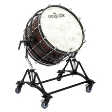 Majestic Prophonic Series Concert Bass Drum with SSB Tilting Suspended Stand - 32" x 18"