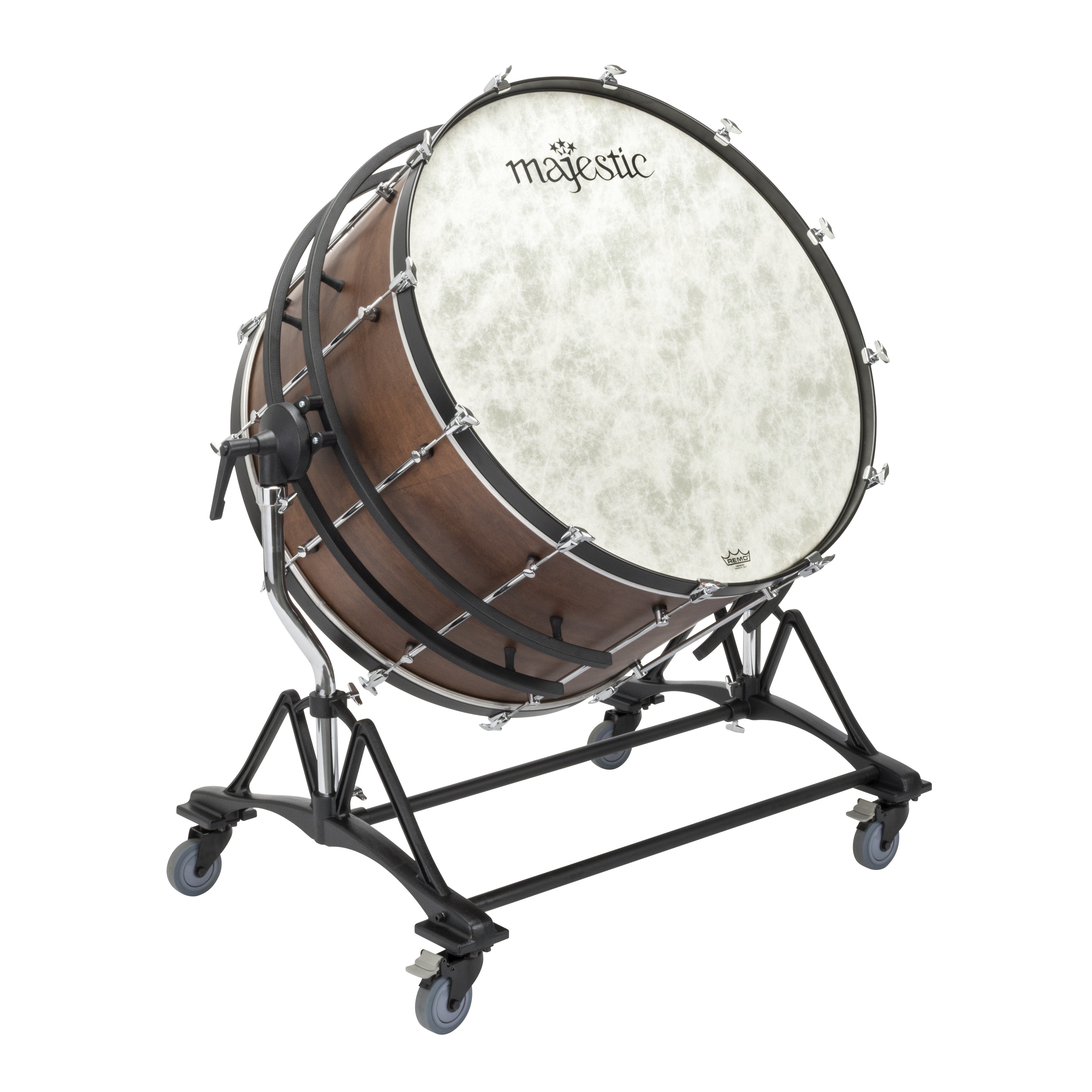 Majestic Prophonic Series Concert Bass Drum with SSB Tilting Suspended Stand - 36" x 22"