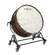 Majestic Prophonic Series Concert Bass Drum with SSB Tilting Suspended Stand - 40" x 22"