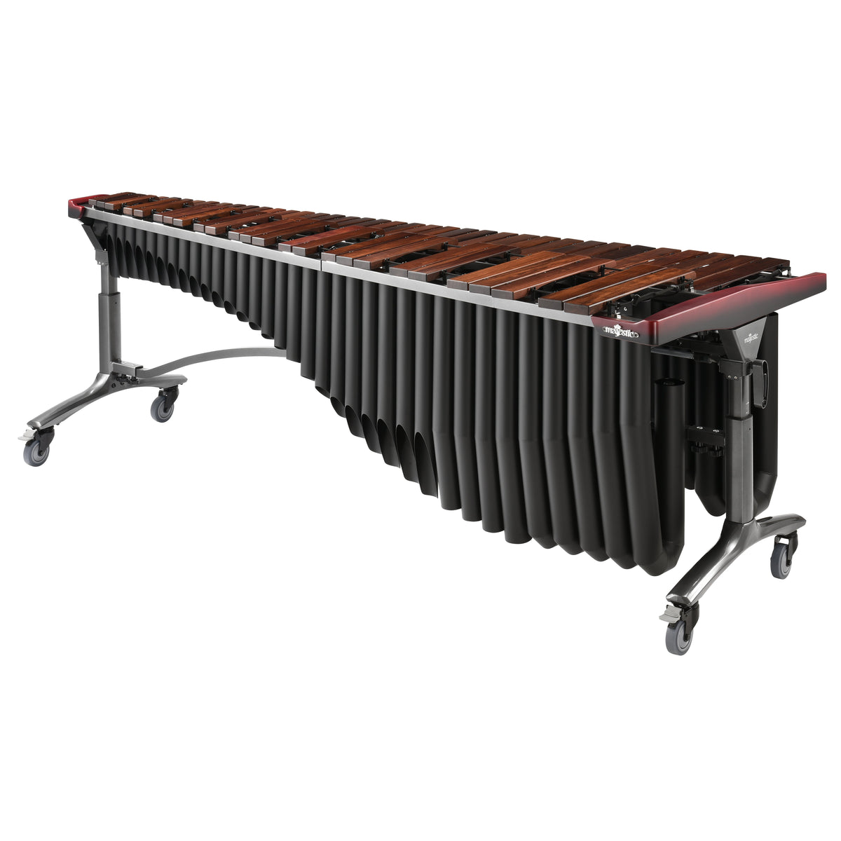 Majestic Reflection Series 5.0 Octave Rosewood Marimba - Black Resonators - Image 2