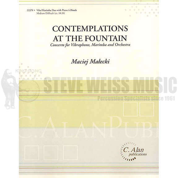 Malecki-Contemplations at the Fountain (SP)-V/M/PN 4 hand