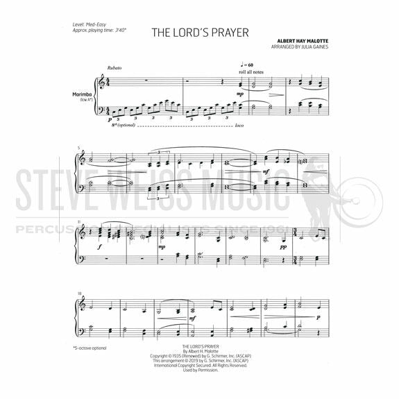 Malotte-Lord's Prayer (arr. Gaines)-M