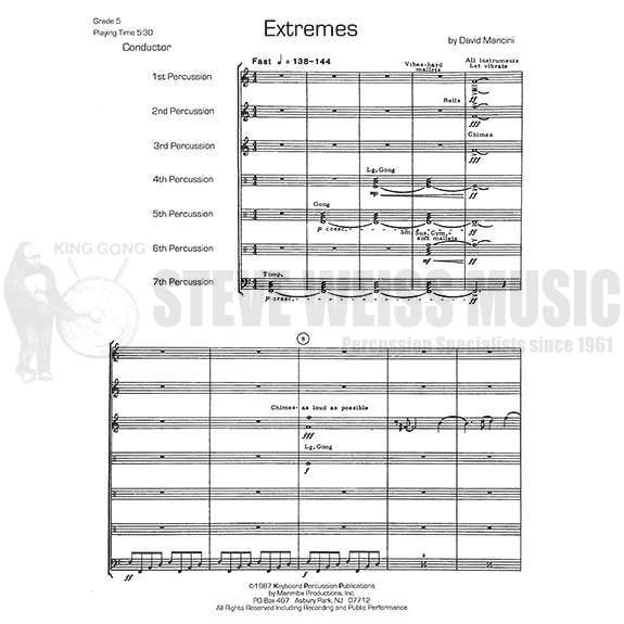 Mancini, D.-Extremes-P/V/M/B/C/4T