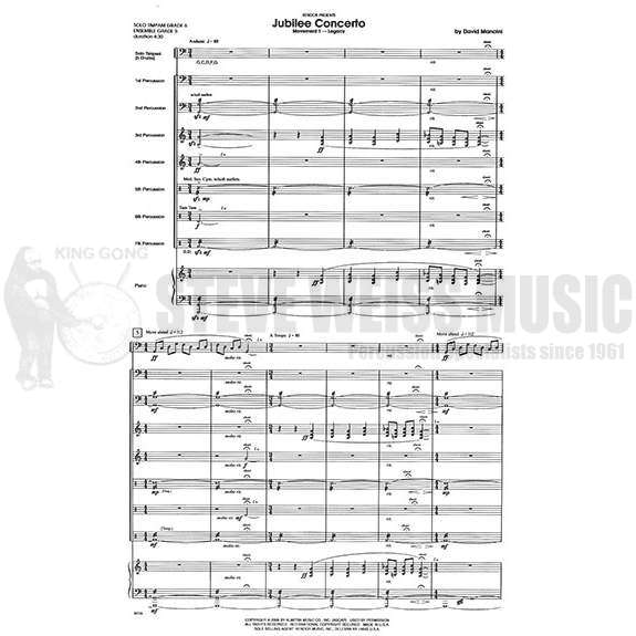 Mancini, D.-Jubilee Concerto mvt. 1: Legacy (SP)-B/V/C/2M/5T/P/PN