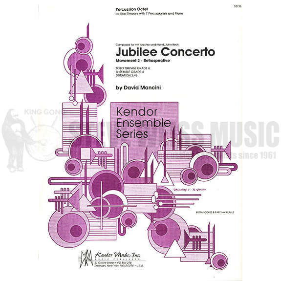 Mancini, D.-Jubilee Concerto mvt. 2: Retrospective (SP)-B/V/C/2M/5T/