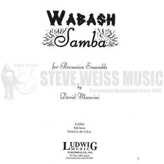 Mancini, D.-Wabash Samba (SP)-B/V/3M/P