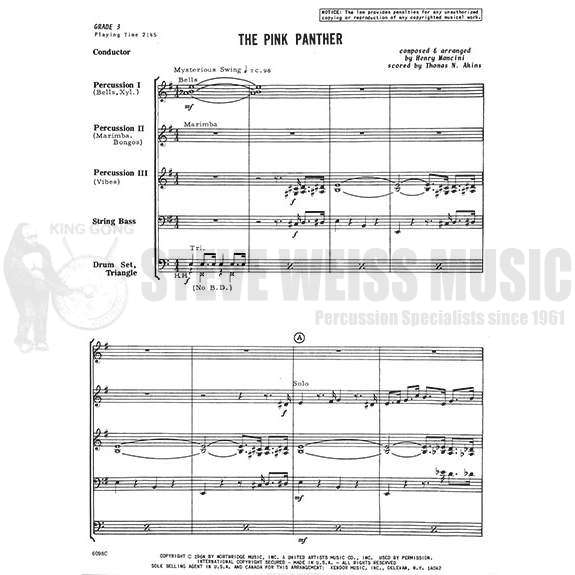 Mancini, H.-Pink Panther-Akins-P/DS/B/X/M/V-CB