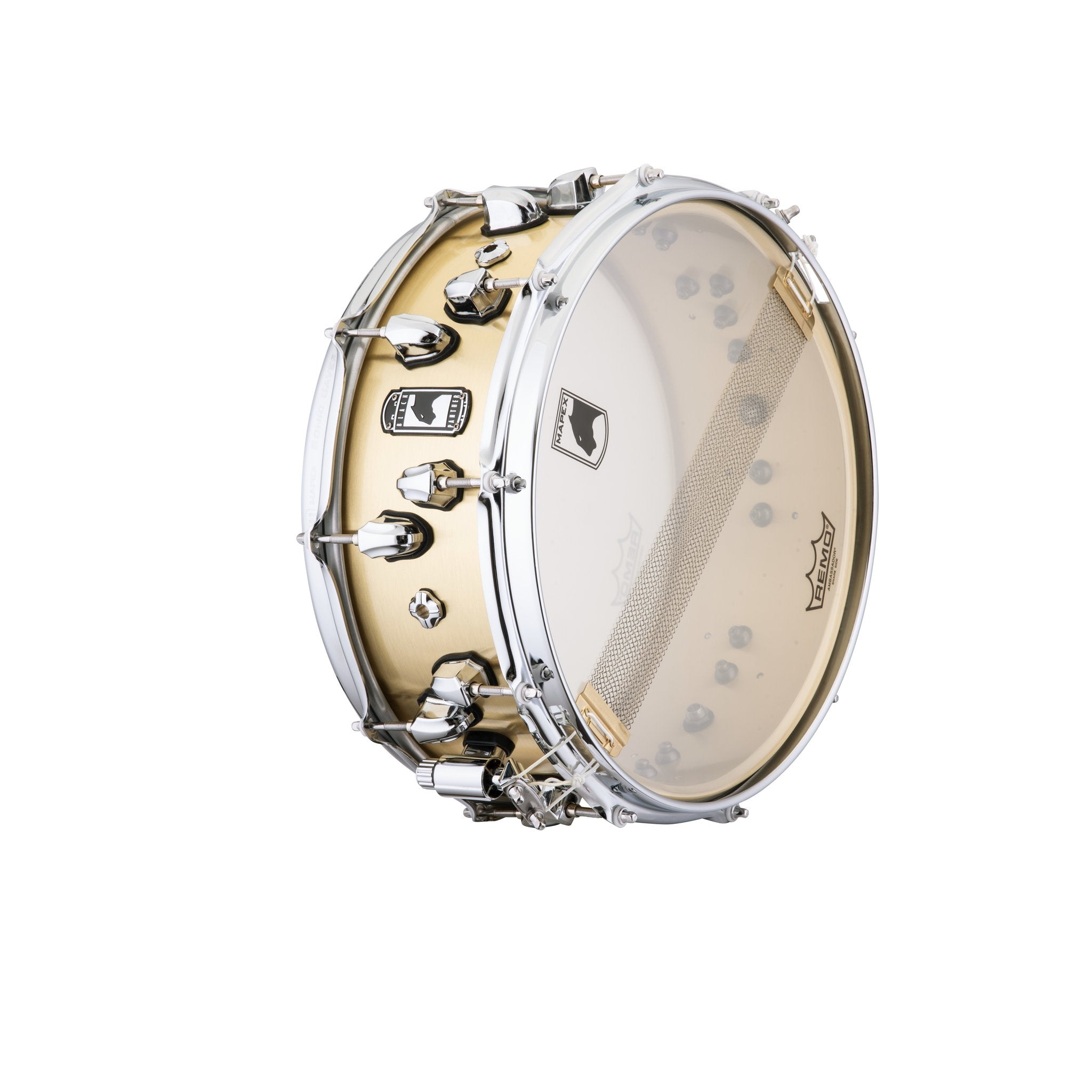 Mapex Black Panther Metallion Brass Snare Drum - 14x5.5 - Image 3