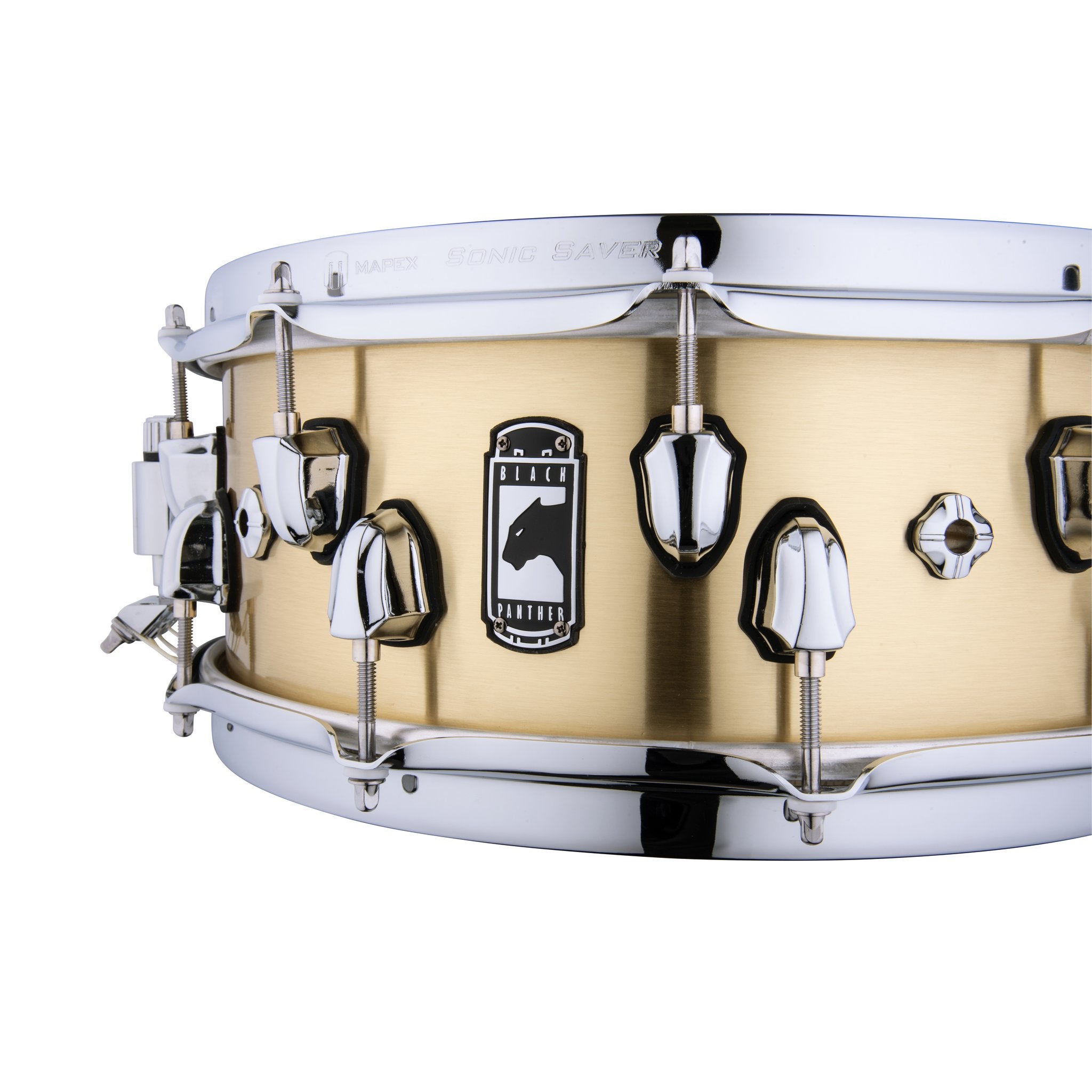 Mapex Black Panther Metallion Brass Snare Drum - 14x5.5 - Image 4
