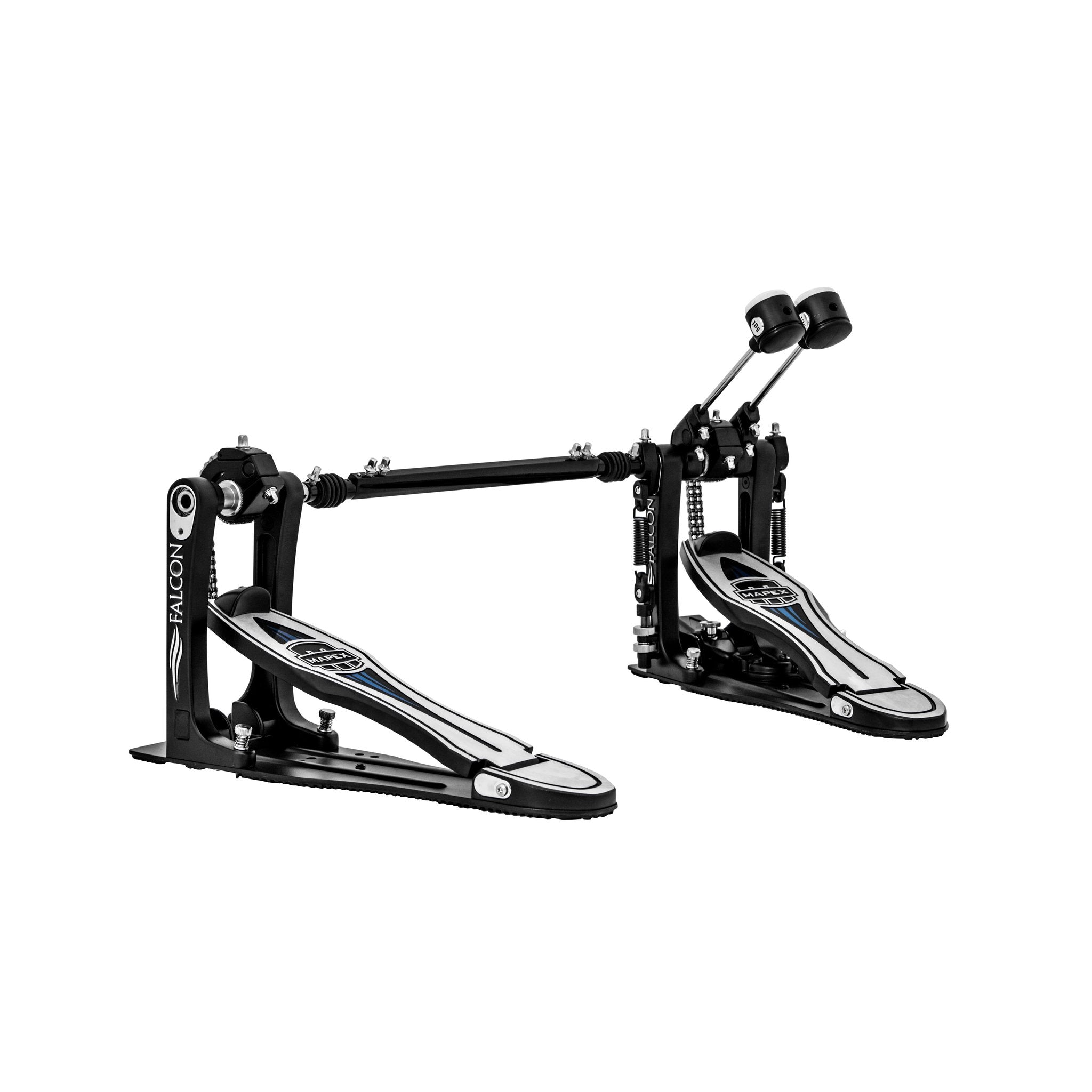 Mapex Falcon Double Bass Drum Pedal - Chain Drive - Image 2