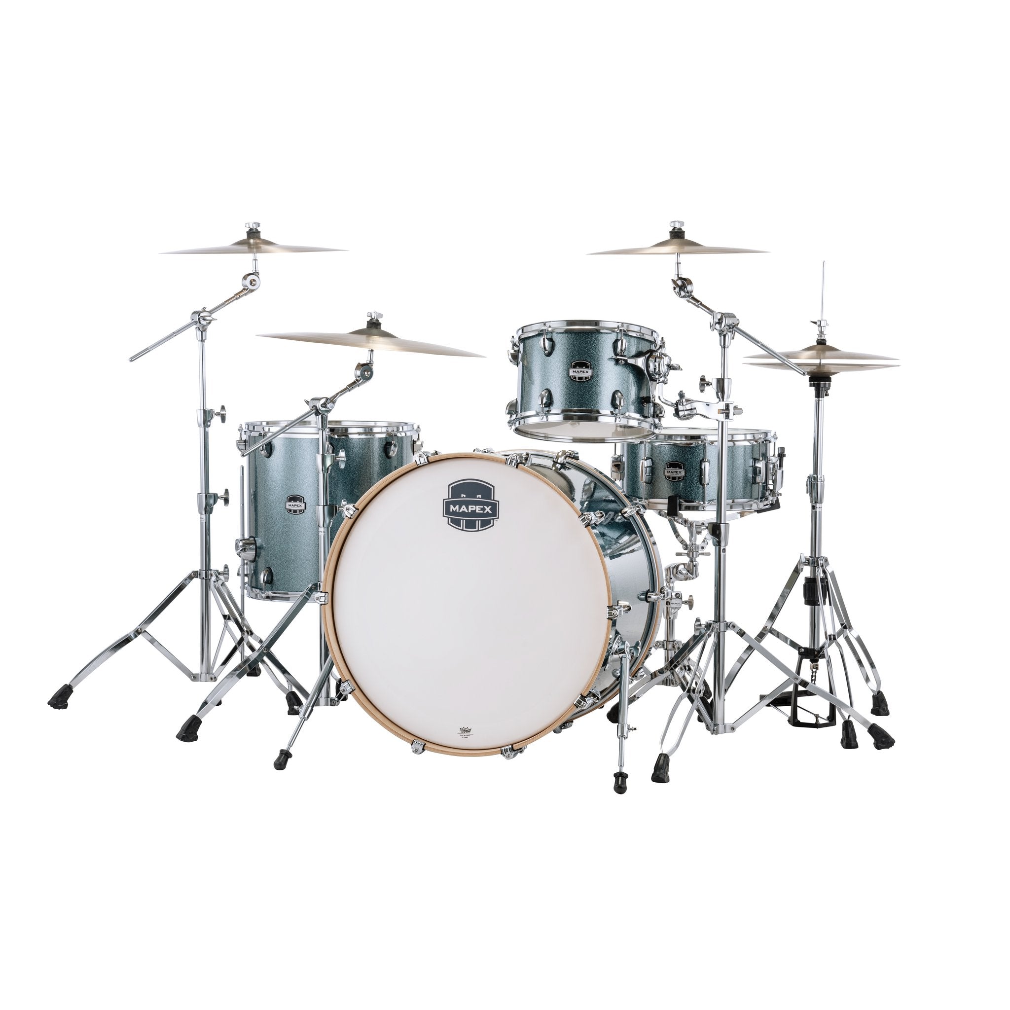 Mapex Mars Series 4-piece Rock Drum Set Shell Pack - Twilight Sparkle - Image 2
