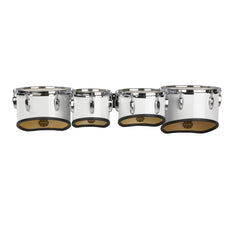 Mapex Qualifier Quad Marching Tenor Set - 8"/10"/12"/13" - Gloss White
