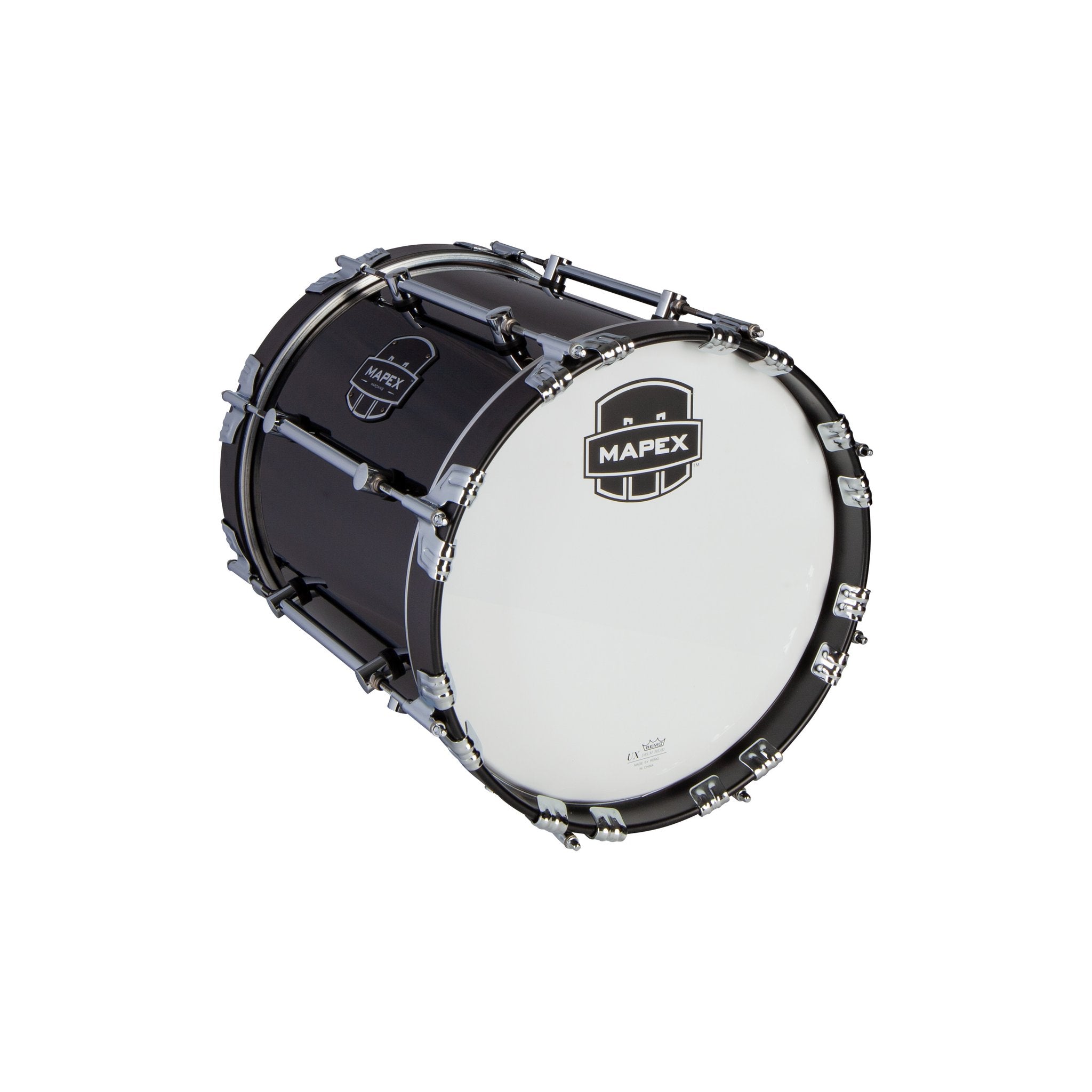 Mapex Quantum Mark II Marching Bass Drum - 14" x 14" - Black