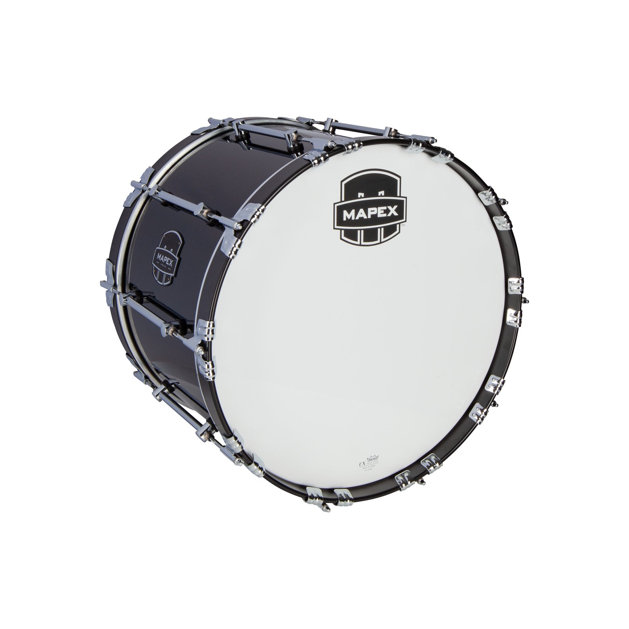 Mapex Quantum Mark II Marching Bass Drum - 20" x 14" - Black