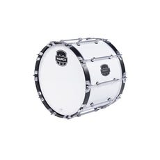 Mapex Quantum Mark II Marching Bass Drum - 20" x 14" - Gloss White